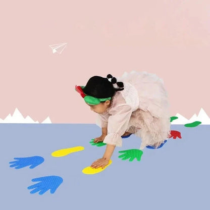 8-Piece Hand & Foot Coordination Game – Fun Active Play for Kids 🖐️🦶🌈