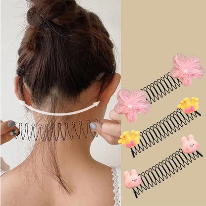 Sweet U-Shape Hair Styling Comb