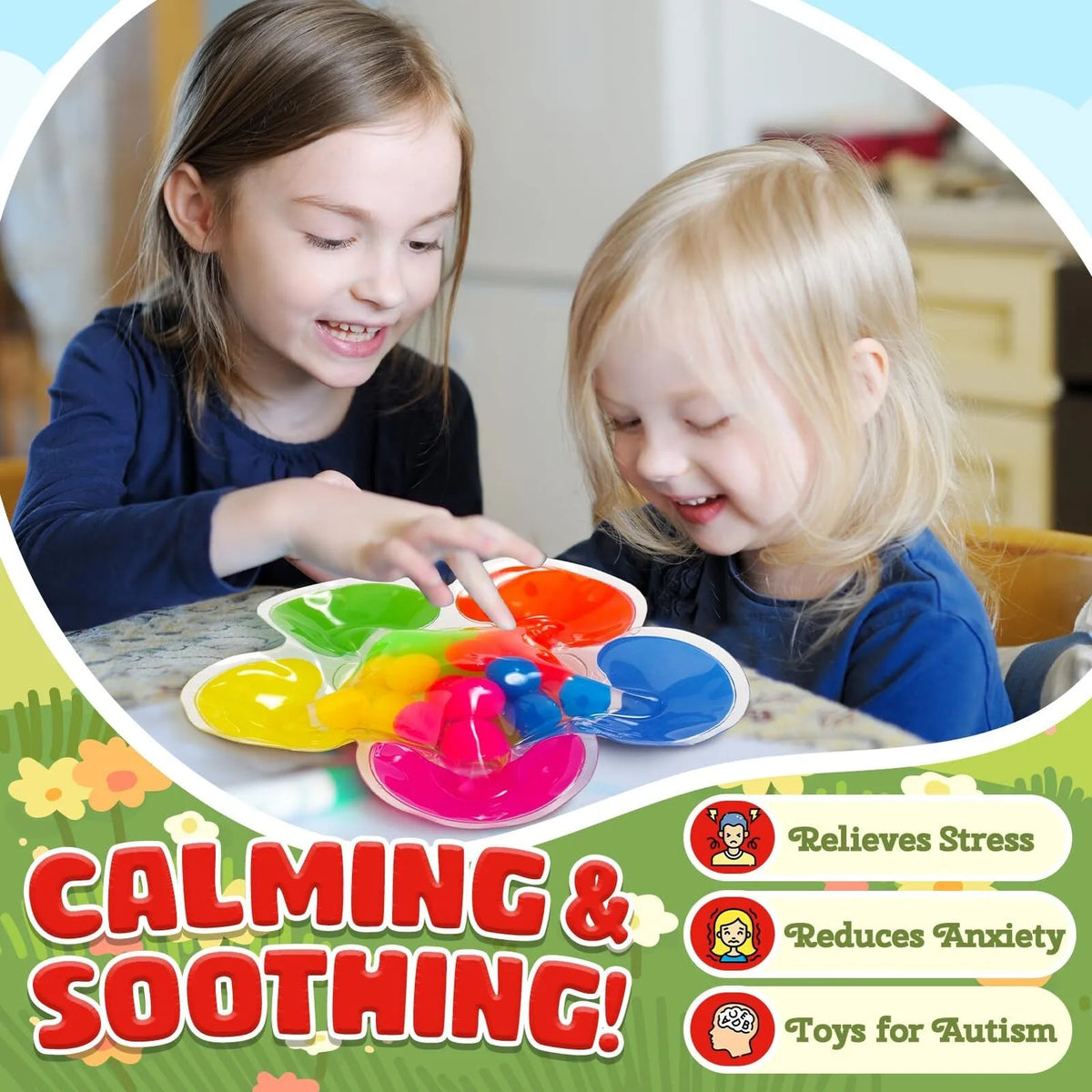 Colour Sorting Sensory Toy – Educational Matching Toy for Kids – Kids ...