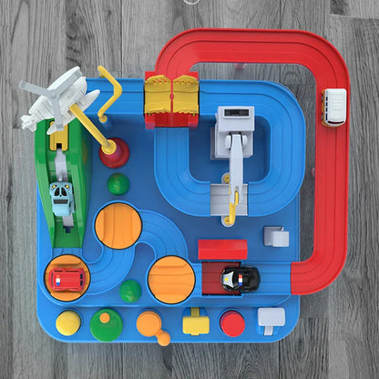 Car Train Track Adventure Set