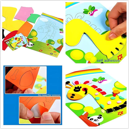 StickyPals 3D Foam Sticker Puzzles