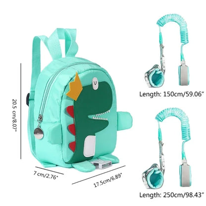 SafeSteps Kids Harness Backpack with Anti-Lost Wrist Link