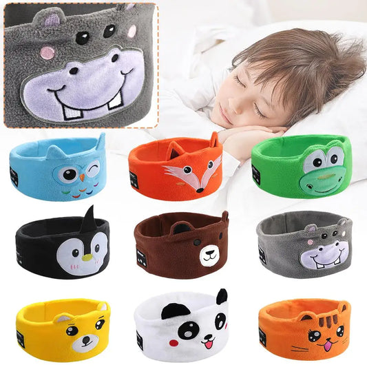 SleepTune Animal Headband for Kids & Babies 🐻💤