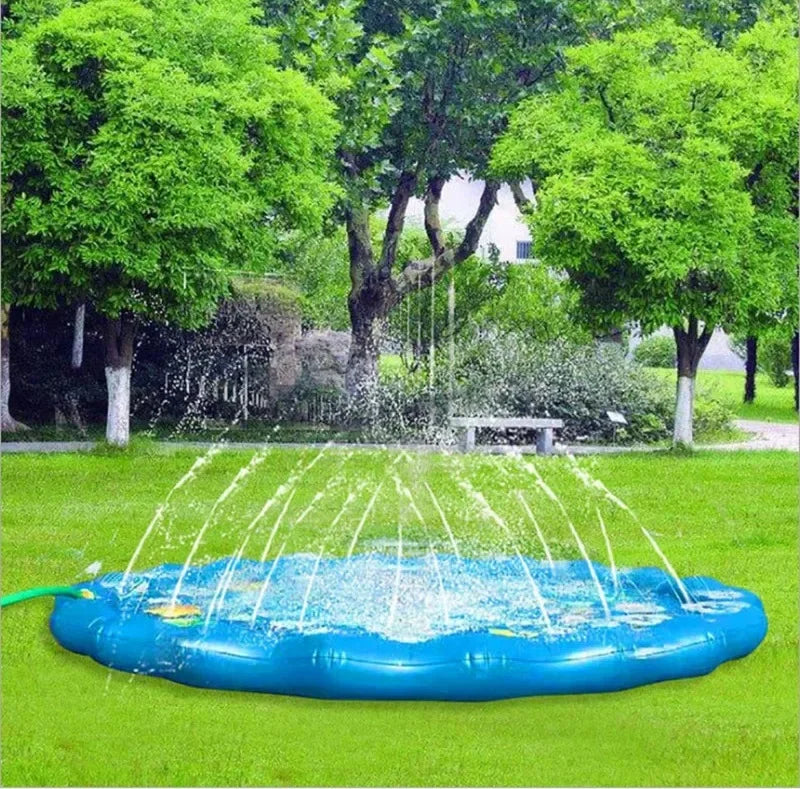 Kids Sprinkler Play Pad Mat – Outdoor Fun with Water Spray