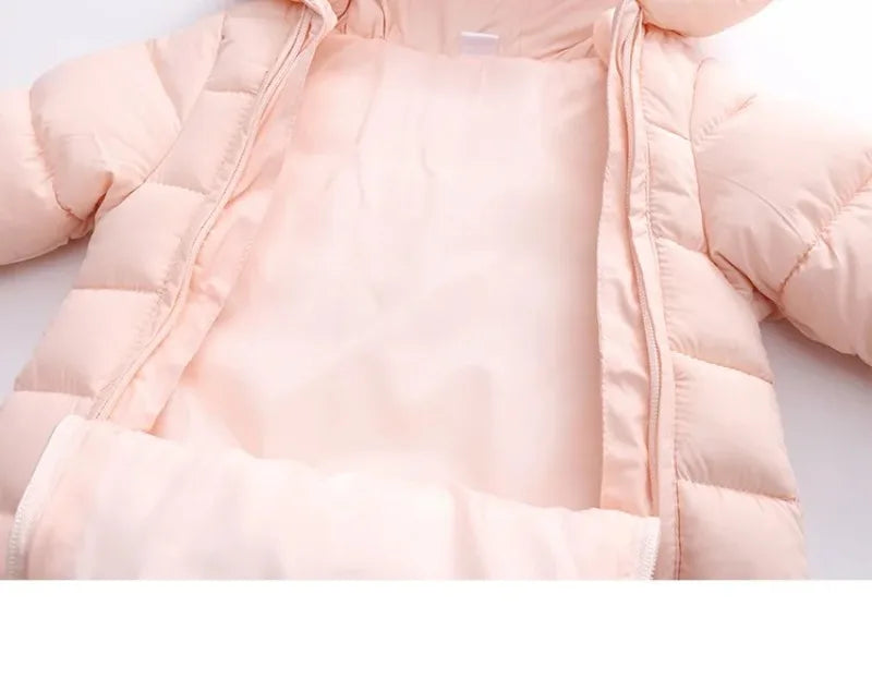 SnuggleBear Hooded Baby Snowsuit