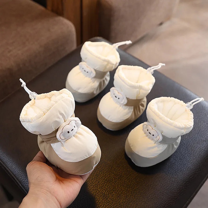 ToastyToes Fleece-Lined Baby Shoes