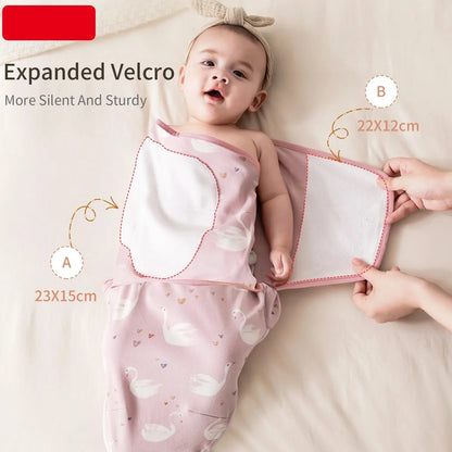 Adjustable Cotton Baby Swaddle Wrap  👶🌙