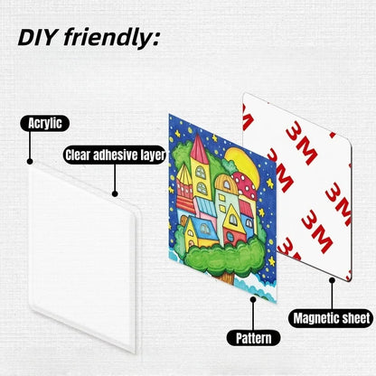 Craftify DIY Acrylic Fridge Magnet Kit