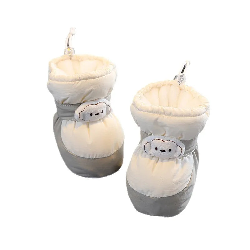 ToastyToes Fleece-Lined Baby Shoes