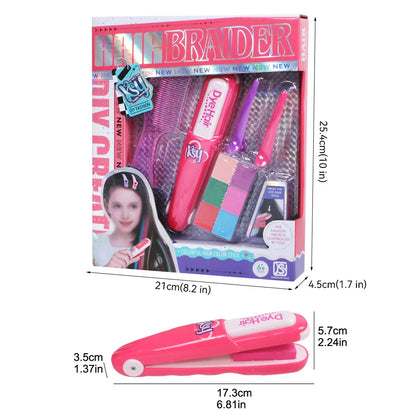 Children's Simulated Hair Dyeing Stick Set – DIY Hair & Makeup Tools