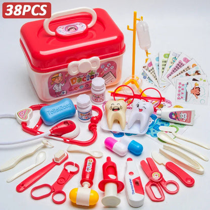 Doctor Set for Kids – Pretend Play Medical Kit with Nurse Tools & Accessories