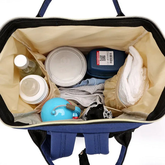 Diaper Bag Mummy Backpack – Large Capacity, Waterproof & Multi-Function
