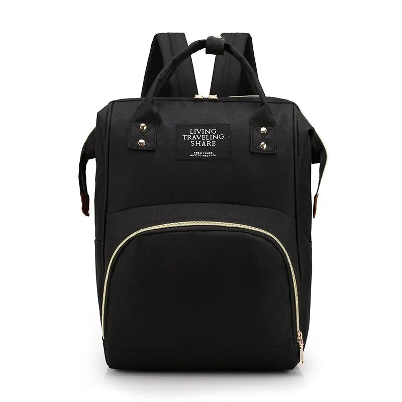 Diaper Bag Mummy Backpack – Large Capacity, Waterproof & Multi-Function