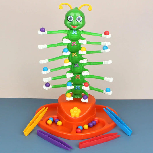 WiggleBug – Electric Caterpillar Balance Game 🐛🎲