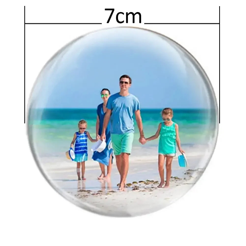 Personalised 3D Memory Ball Christmas Ornament