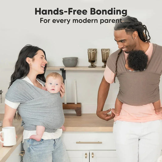 Baby Wrap Carrier – Breathable and Lightweight Baby Sling for Newborns