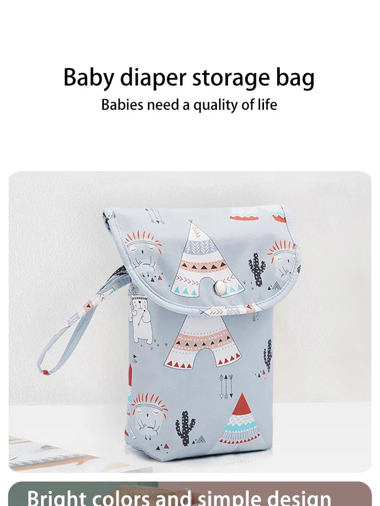 Waterproof Baby Nappy Storage Bag