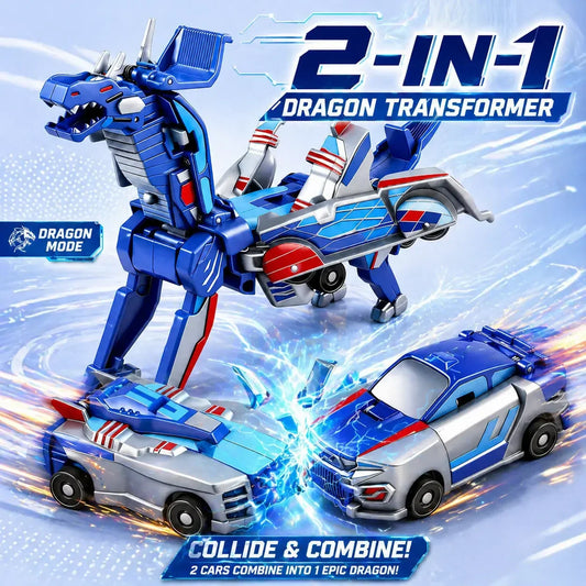DragonShift – 2-in-1 Transforming Robot Car 🐉🚗