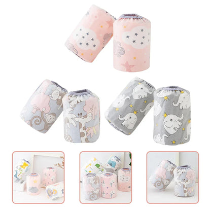 3 Pairs Cartoon Waterproof Baby Arm Sleeves – Mealtime Mess Protector
