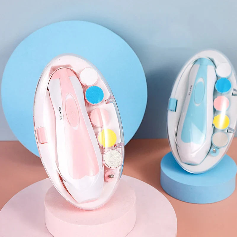 SafeTrim Electric Baby Nail Polisher – Gentle Nail Care Tool for Babies
