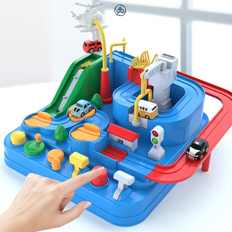 Car Train Track Adventure Set