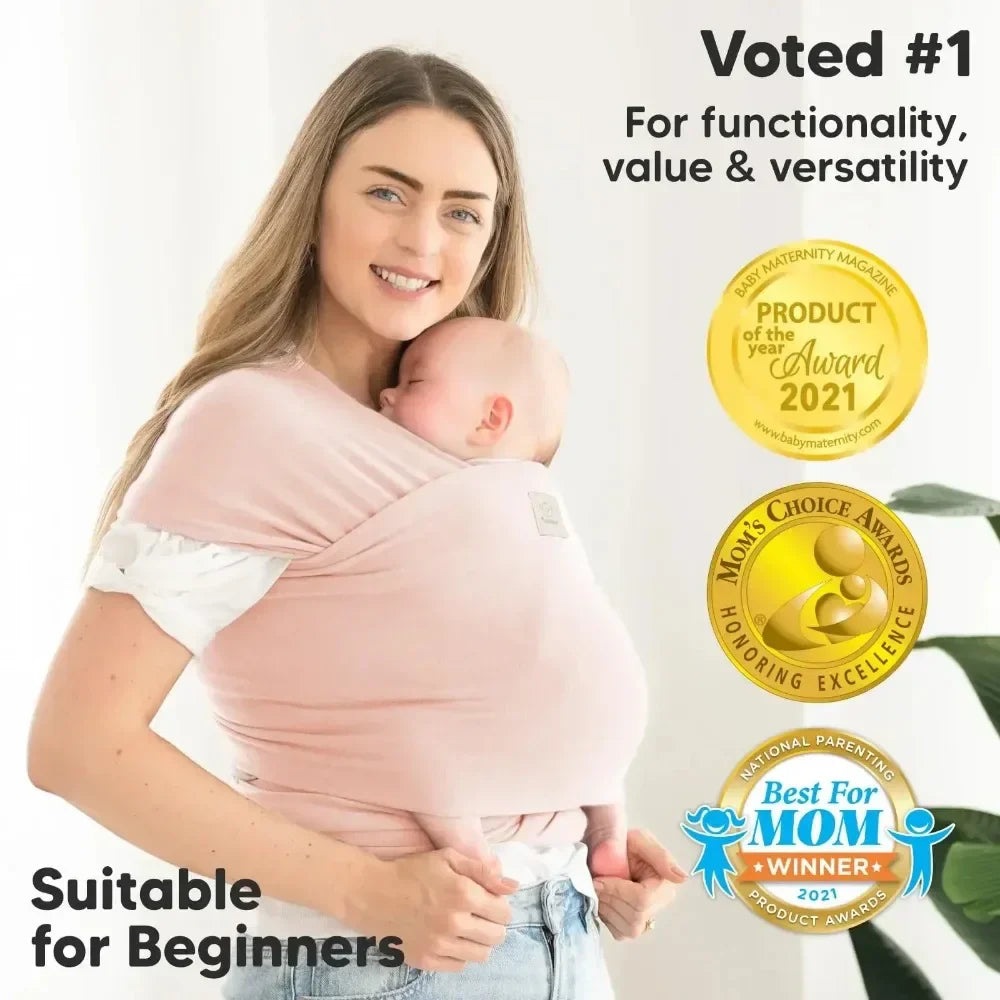 Baby Wrap Carrier – Breathable and Lightweight Baby Sling for Newborns