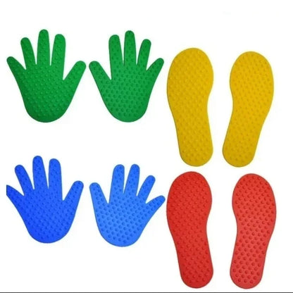 8-Piece Hand & Foot Coordination Game – Fun Active Play for Kids 🖐️🦶🌈