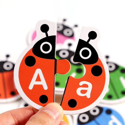 Ladybug ABC Wooden Puzzle