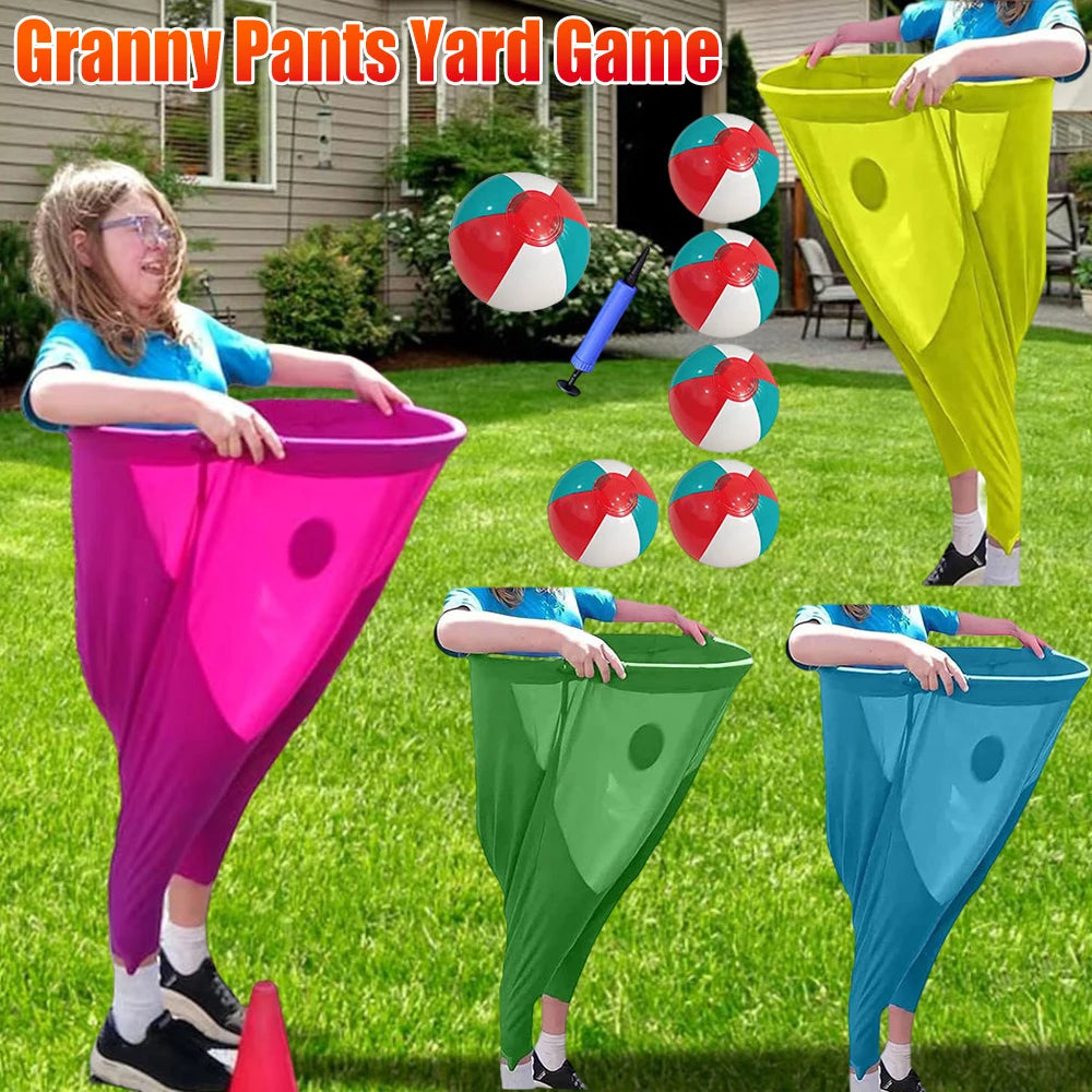 Granny Pants - Party Game Set with Bouncy Balls
