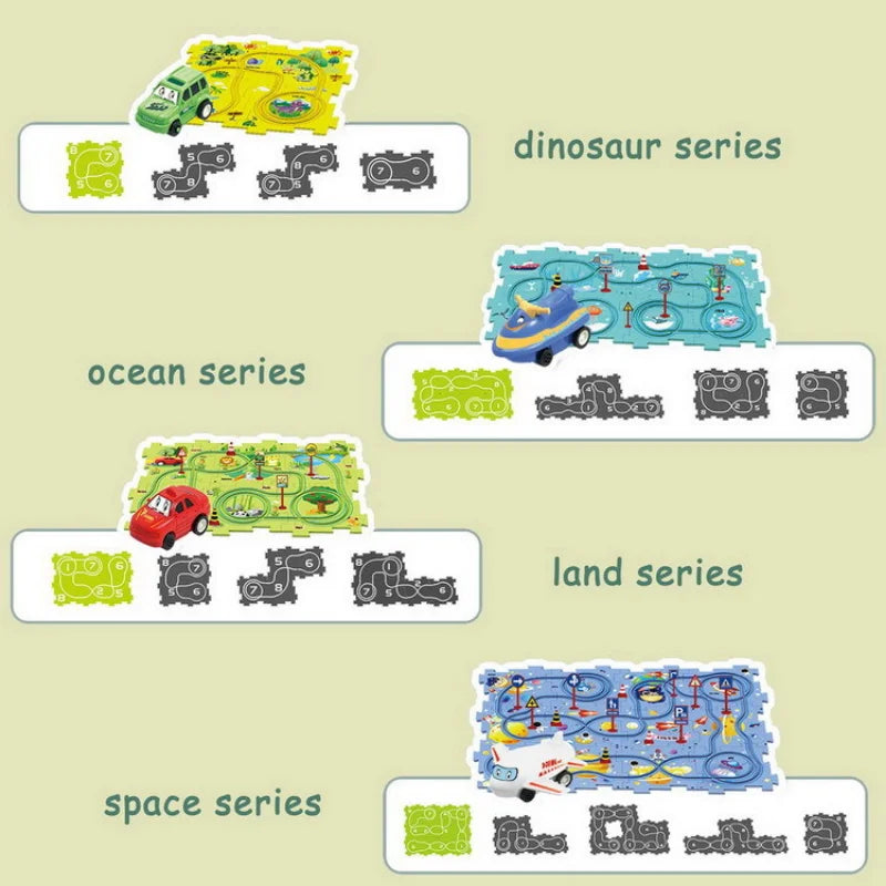 RaceTrack Puzzle Adventure