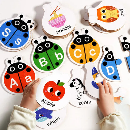 Ladybug ABC Wooden Puzzle