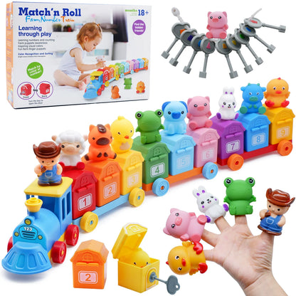 Montessori Learning Train & Surprise Gift Set