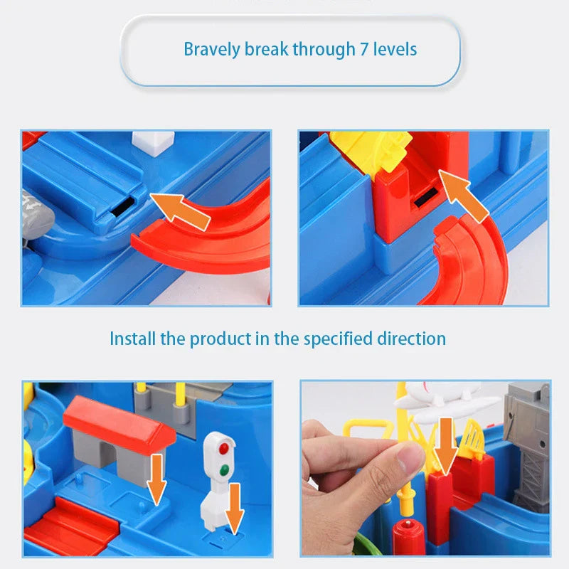 Car Train Track Adventure Set