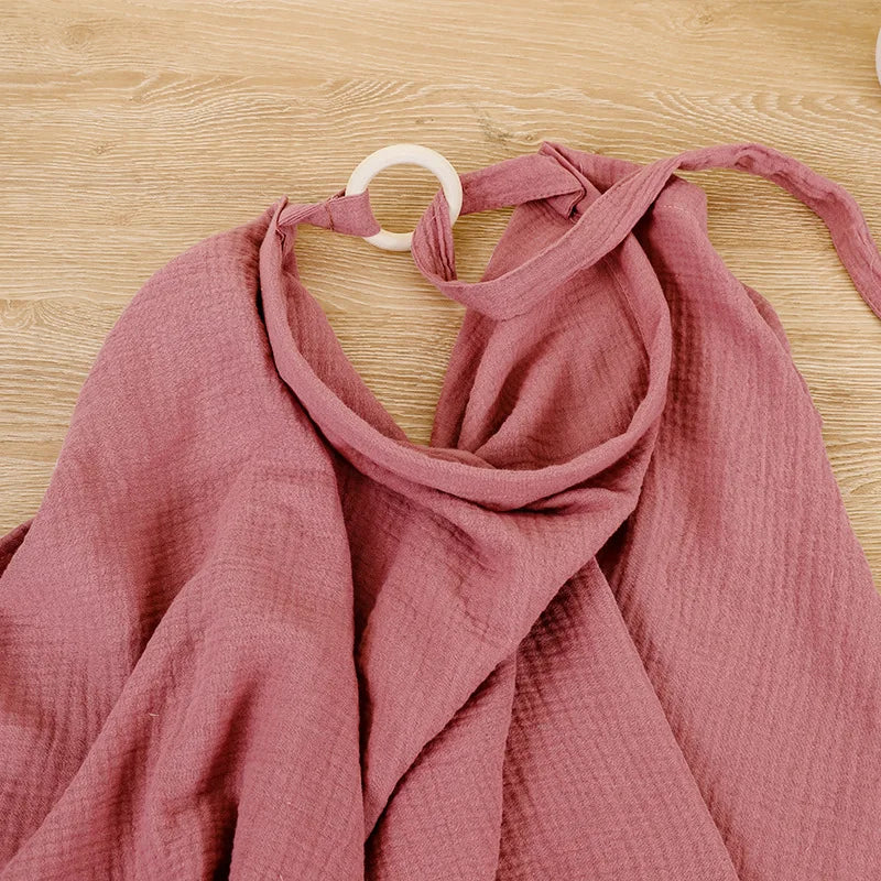 Breathable Breastfeeding Cover – Adjustable Nursing Apron for Outdoor Privacy