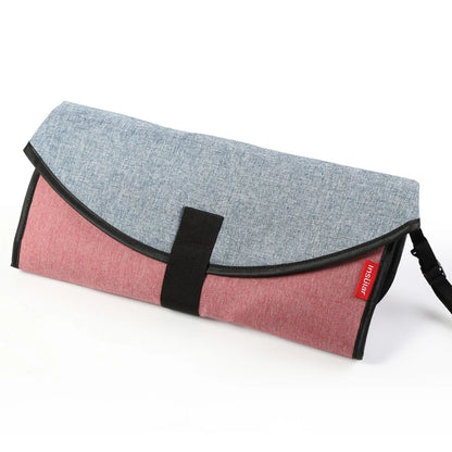 2-in-1 Portable Baby Changing Pad with Storage Bag
