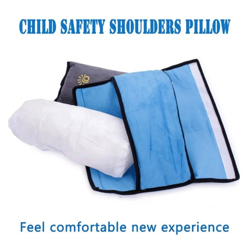 Children's Car Seat Belt Pillow – Plush Shoulder Strap Cushion