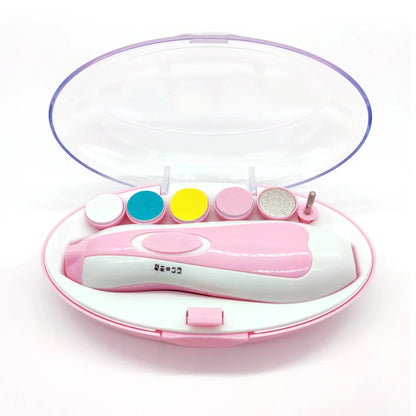 Electric Baby Nail File Set – Safe & Gentle Care for Tiny Hands