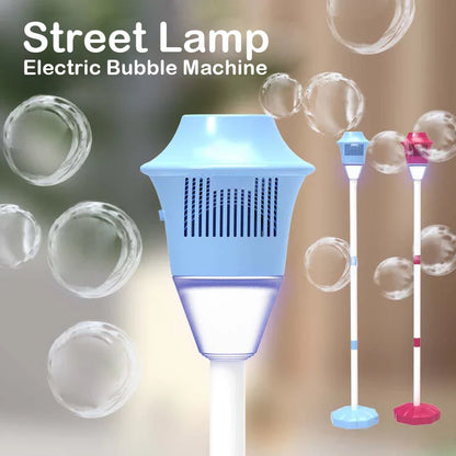 BubbleGlow Street Light Bubble Machine