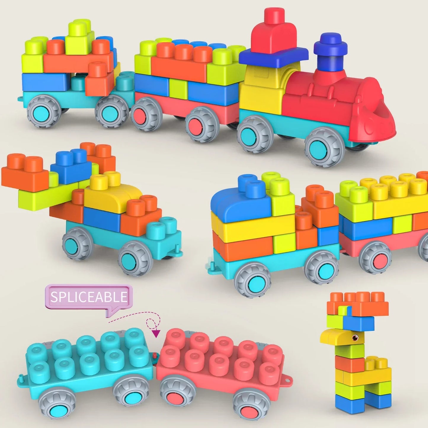 Soft Building Blocks Set