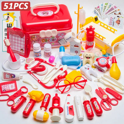 Doctor Set for Kids – Pretend Play Medical Kit with Nurse Tools & Accessories