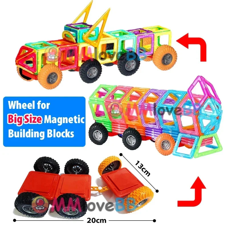 Kids Magnetic Building Blocks - big Size