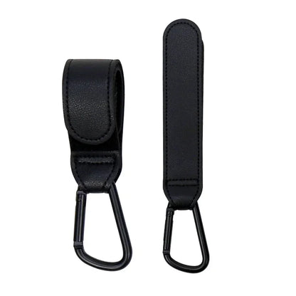 2 PCS Baby Stroller Hooks – 360° Rotatable Organizer