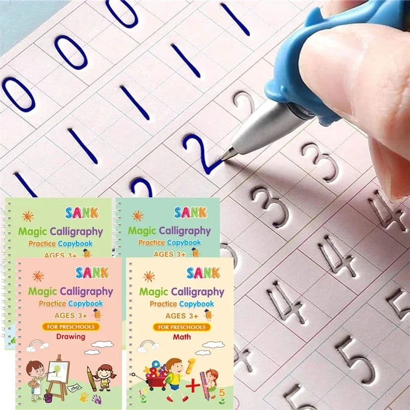 Magic Writing Practice Set for Preschool Kids