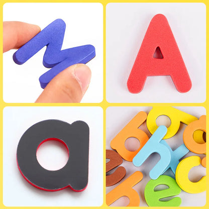 Magnetic Alphabet Letters Kit with Magnet Board