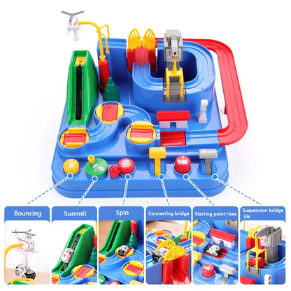 Car Train Track Adventure Set