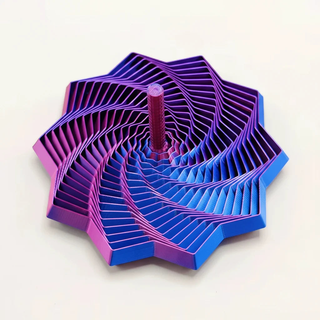 SpinGlow 3D Rainbow Sensory Fidget Toy