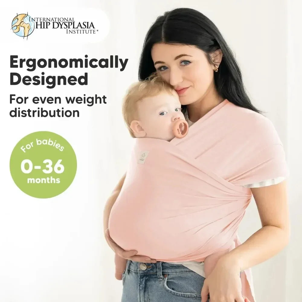 Baby Wrap Carrier – Breathable and Lightweight Baby Sling for Newborns