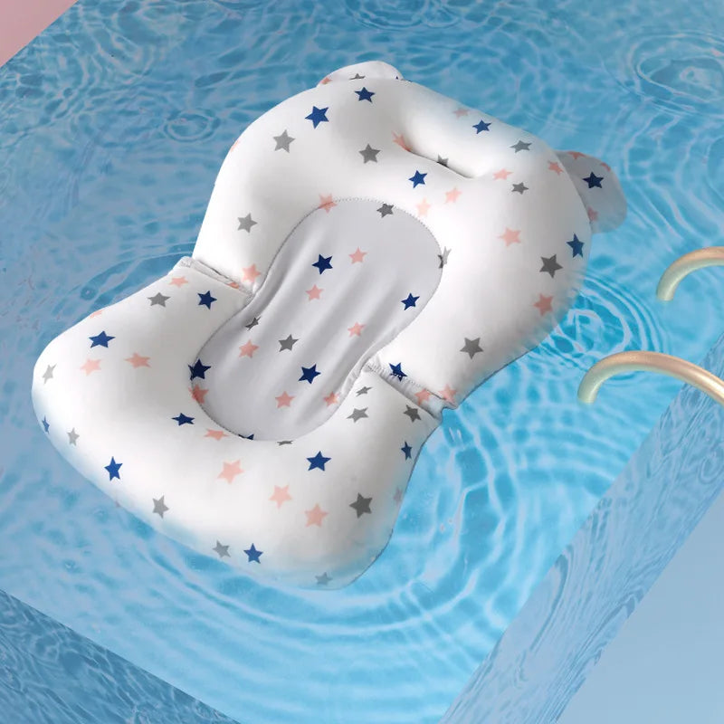 Baby Bath Support Pad – Adjustable Floating Bath Seat for Newborns