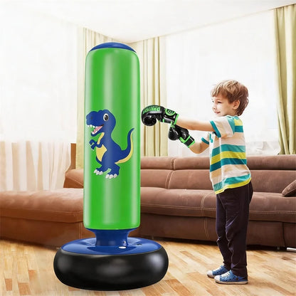 Inflatable Dinosaur Punching Bag for Kids