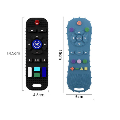 Silicone Baby Teether - Remote Control